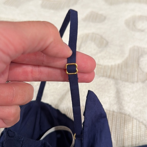 NWT Lilly Pulitzer true Navy Charleston eyelet dress - Picture 7 of 7